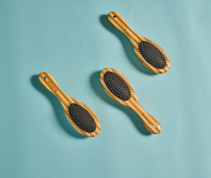 Bamboo Dog Brush