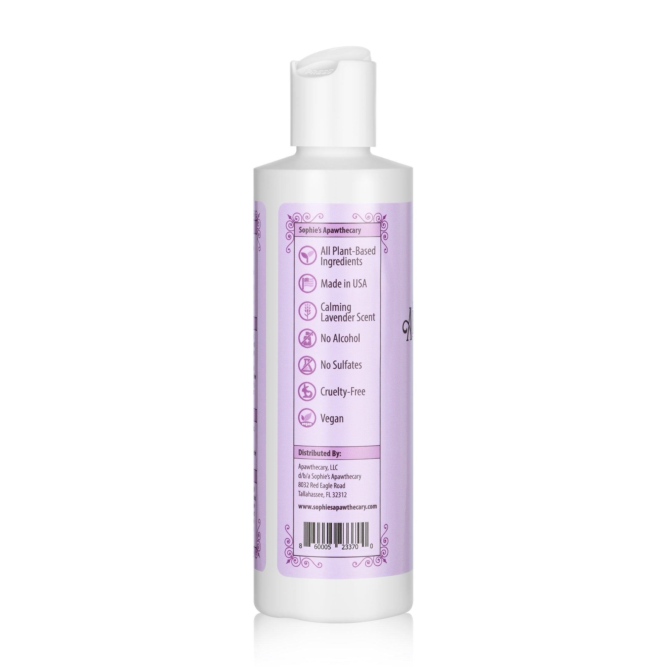 Lavender Dog Shampoo For Sensitive Skin