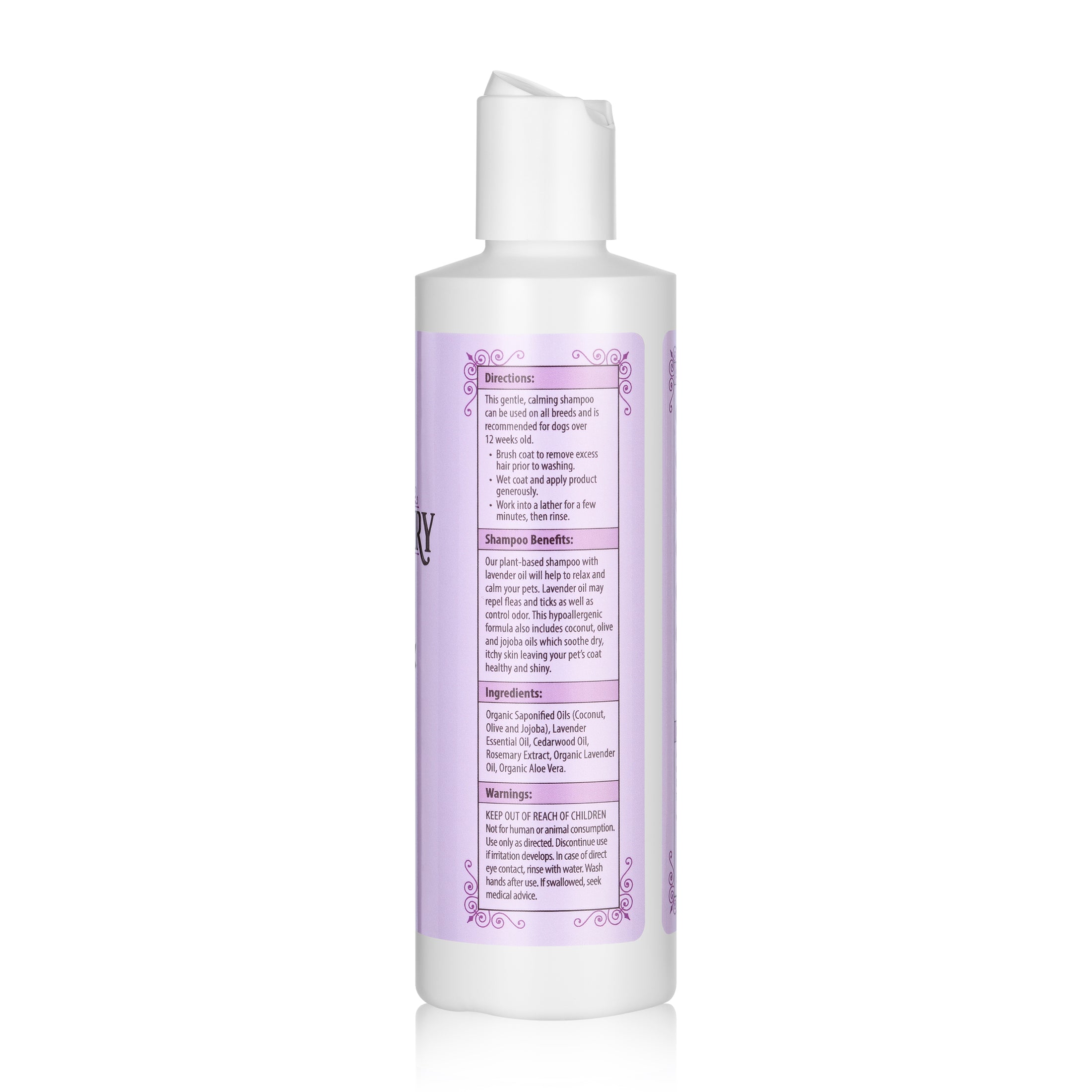 Lavender Dog Shampoo For Sensitive Skin